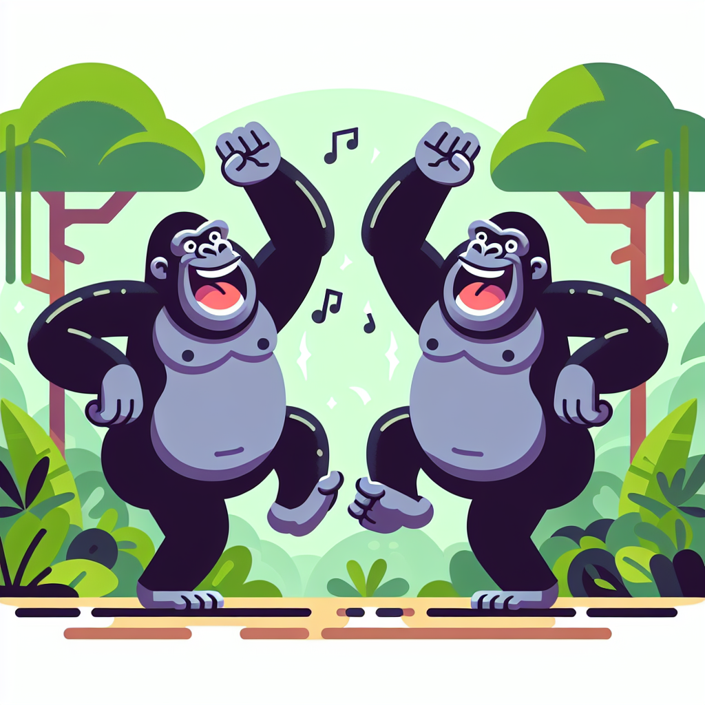 Groovy Gorillas Painting By Numbers Kit