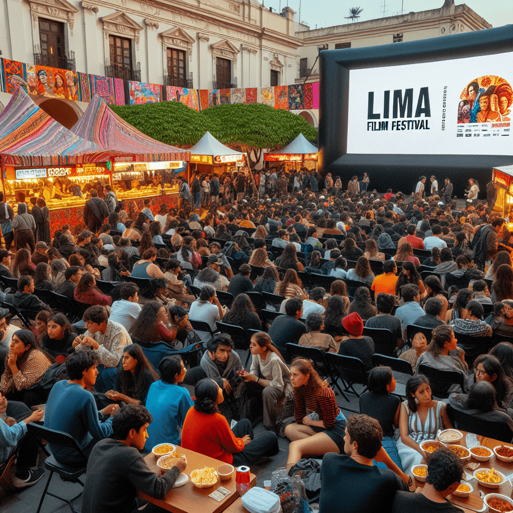 Lima Film Festival - Peru Painting By Numbers Kit