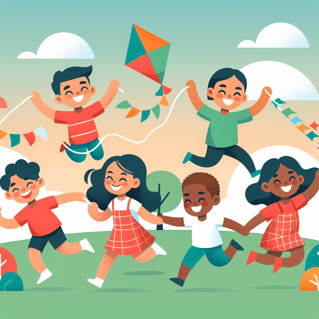 Flying Kite Festival Paint By Color