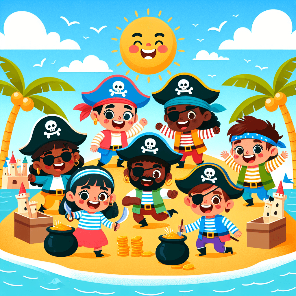 Pirate Playtime Paint By Color