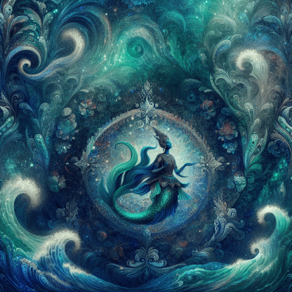 Mermaid's Ocean Whisper Paint By Numbers