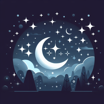 Midnight Moon Magic Paint By Color