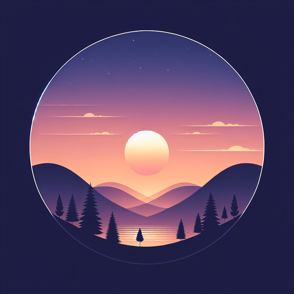 Sunset Silhouette Adventure DIY Paint By Numbers