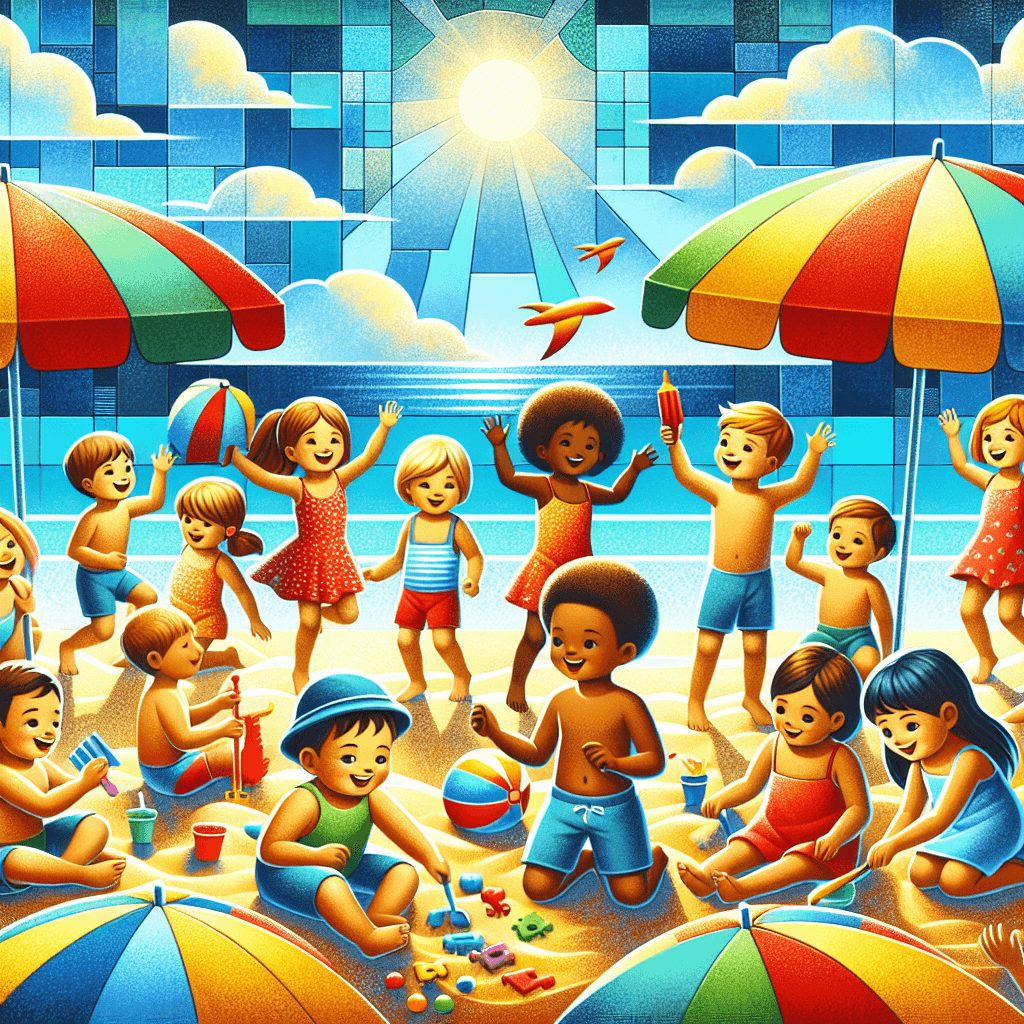 Summertime Fun Paint By Numbers Kits