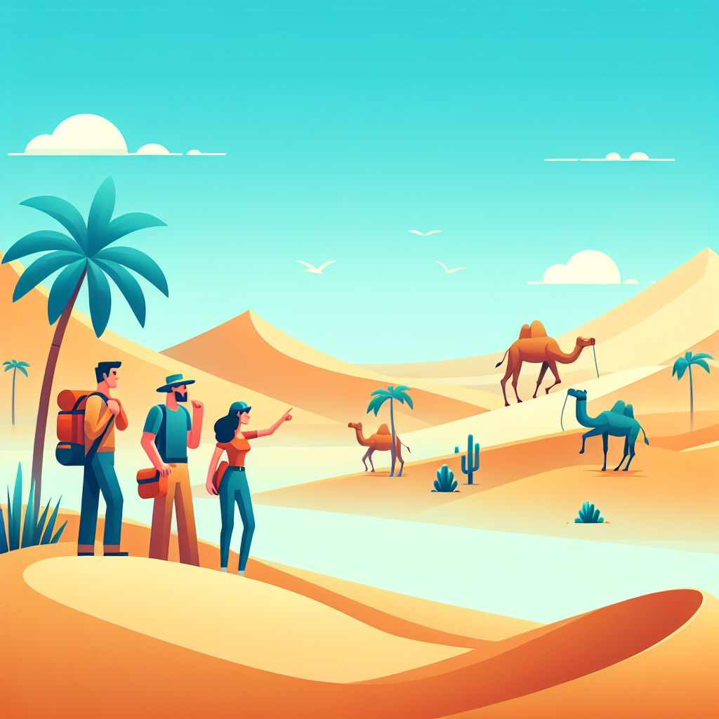 Desert Oasis Expedition DIY Paint By Numbers