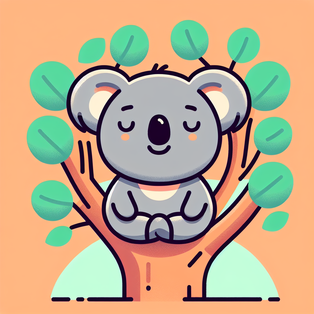 Koala's Gumtree Playground Painting Number Kit