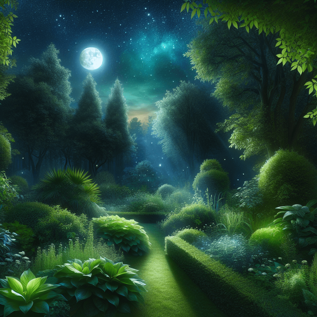 Midnight Garden Glow DIY Paint By Numbers