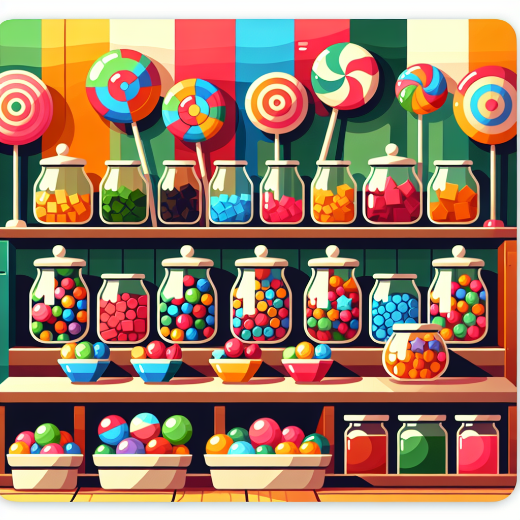 Sweet Shoppe Paint By Number