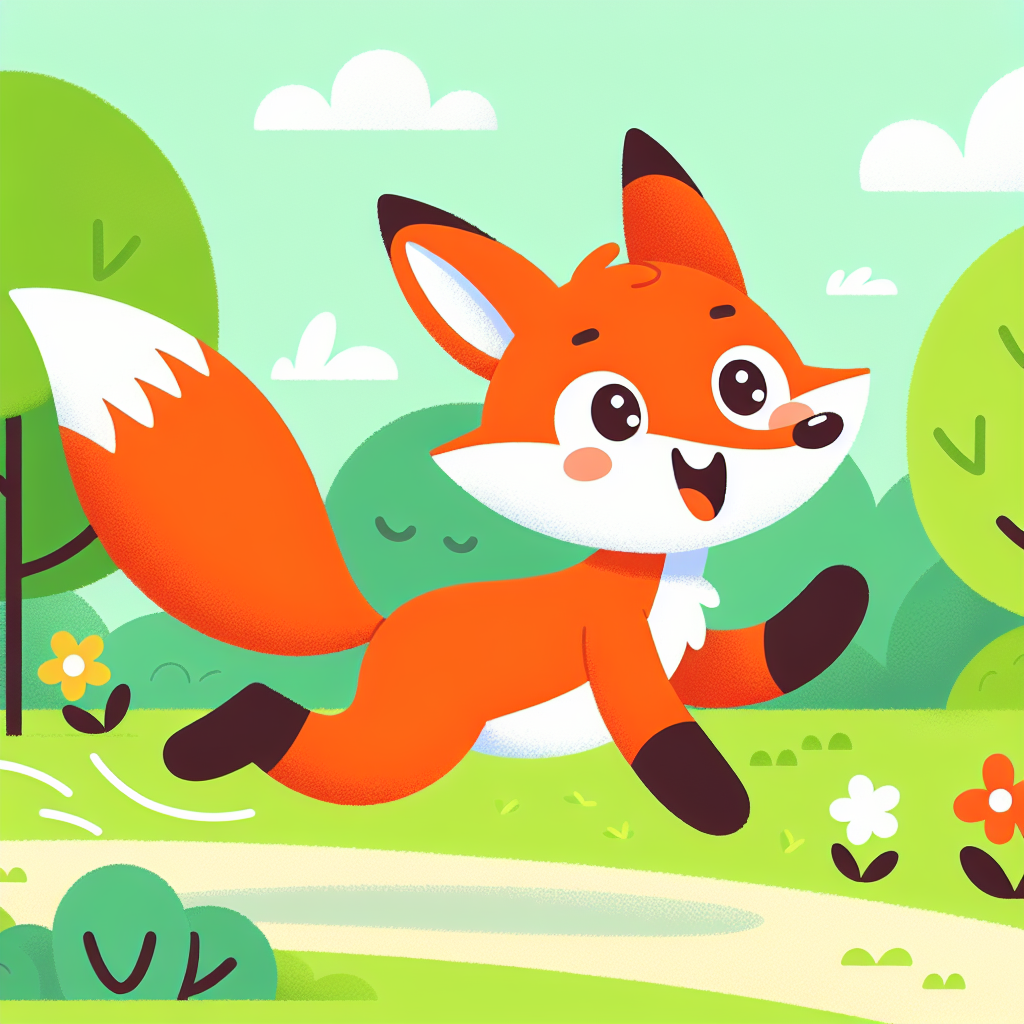 Dashing Fox Adventure Paint By Numbers Art