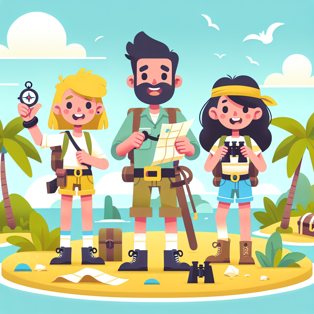 Tropical Treasure Quest Paint By Number