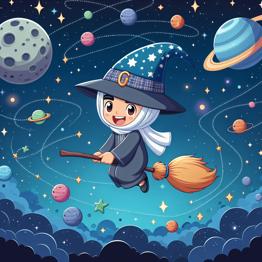Celestial Wizard's Journey Paint By Number