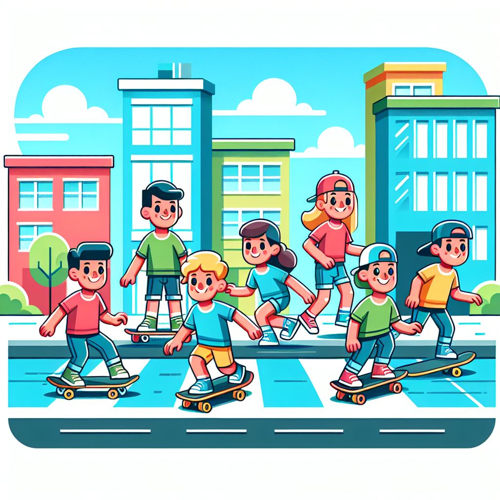 City Skateboard Jam Paint By Numbers Kits