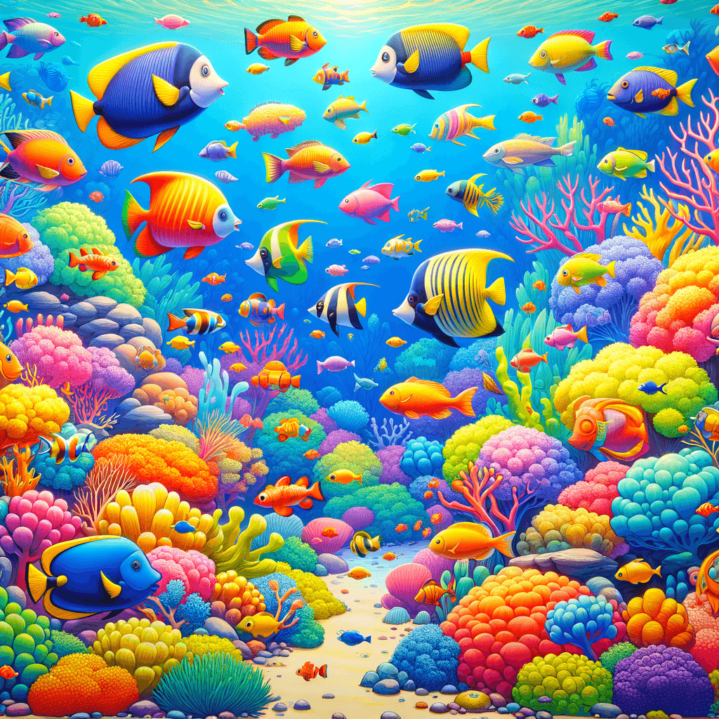 Exploration Under The Sea Paint By Numbers