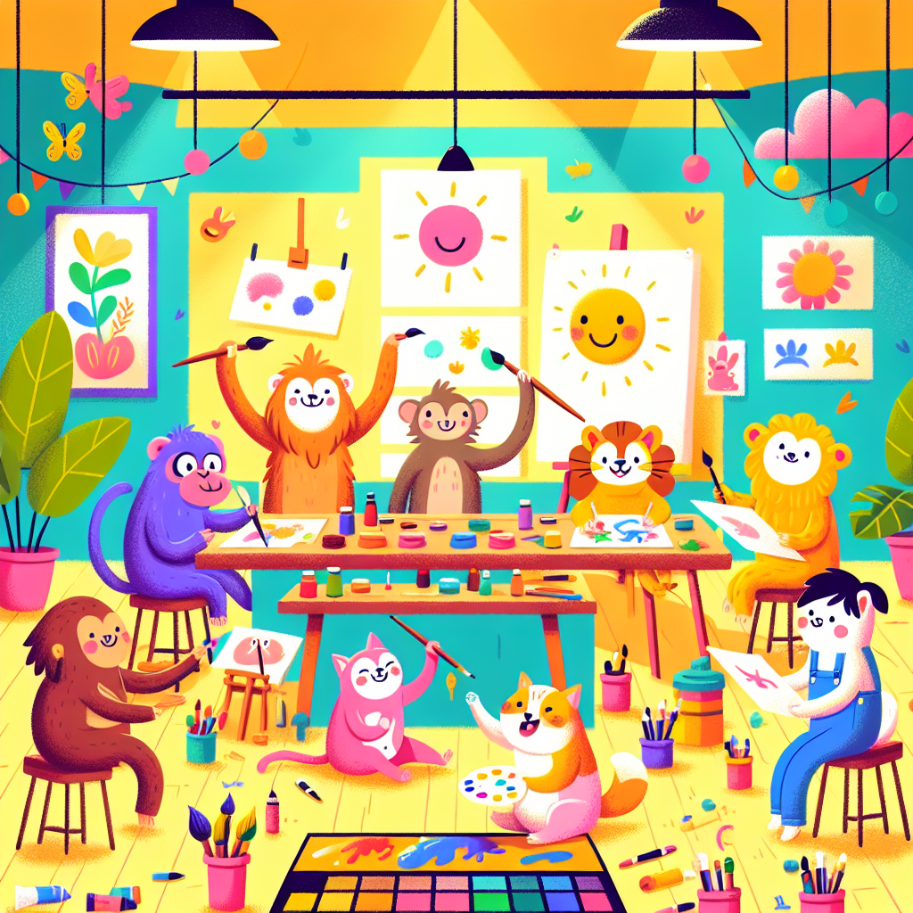 Artful Animals Adventure Paint By Numbers