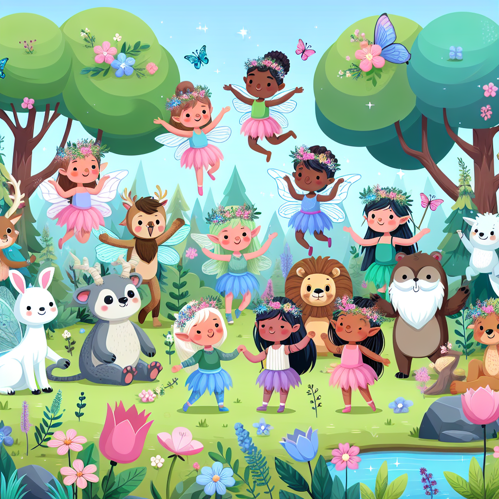 Enchanted Woodland Celebration Paint By Numbers Art