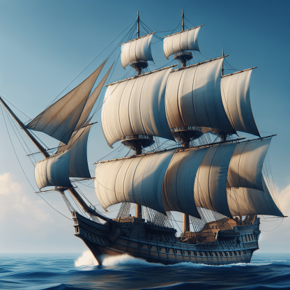 Vintage Seafaring Adventure DIY Paint By Numbers