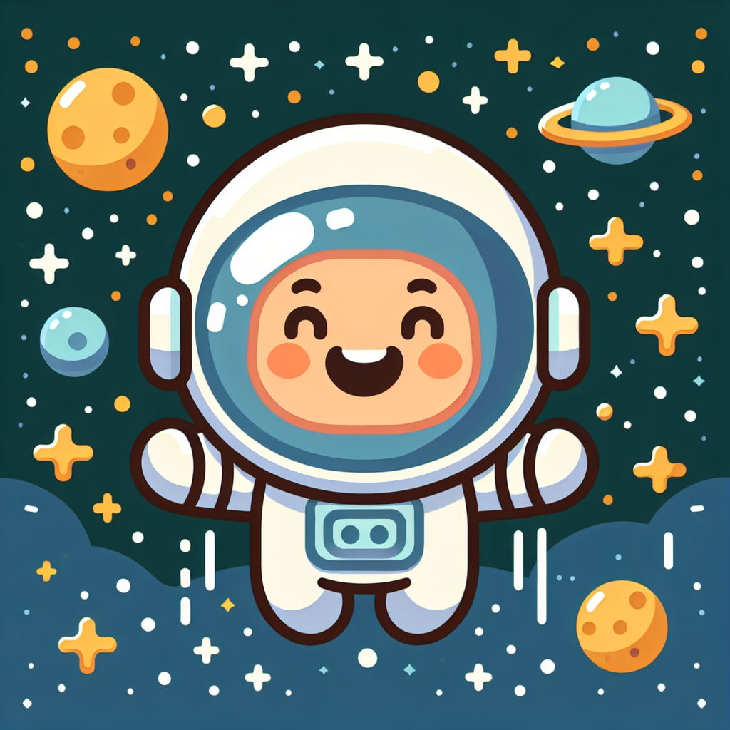 Jolly Astronaut Numbered Painting Kits