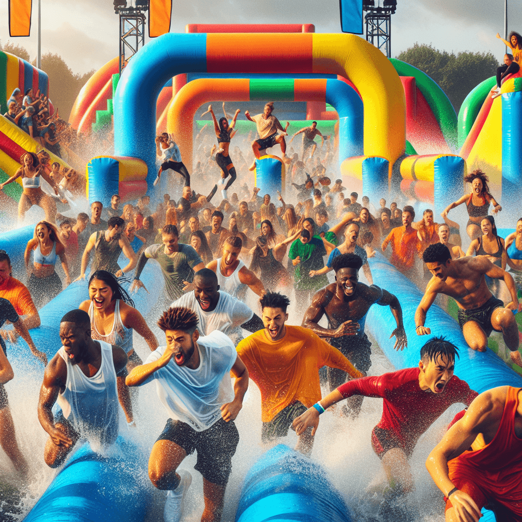 Wipeout Challenge - United States Paint By Numbers