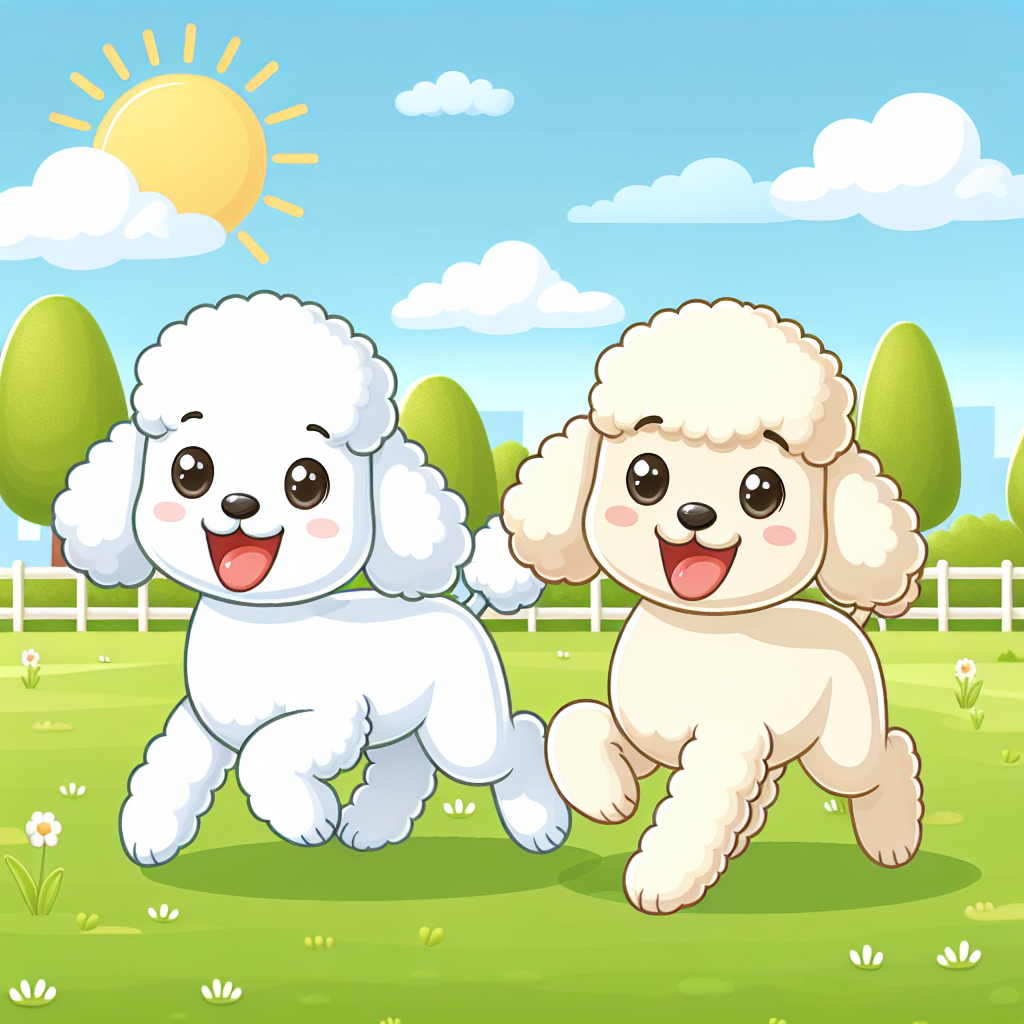 Prancing Poodles Numbered Painting Kits