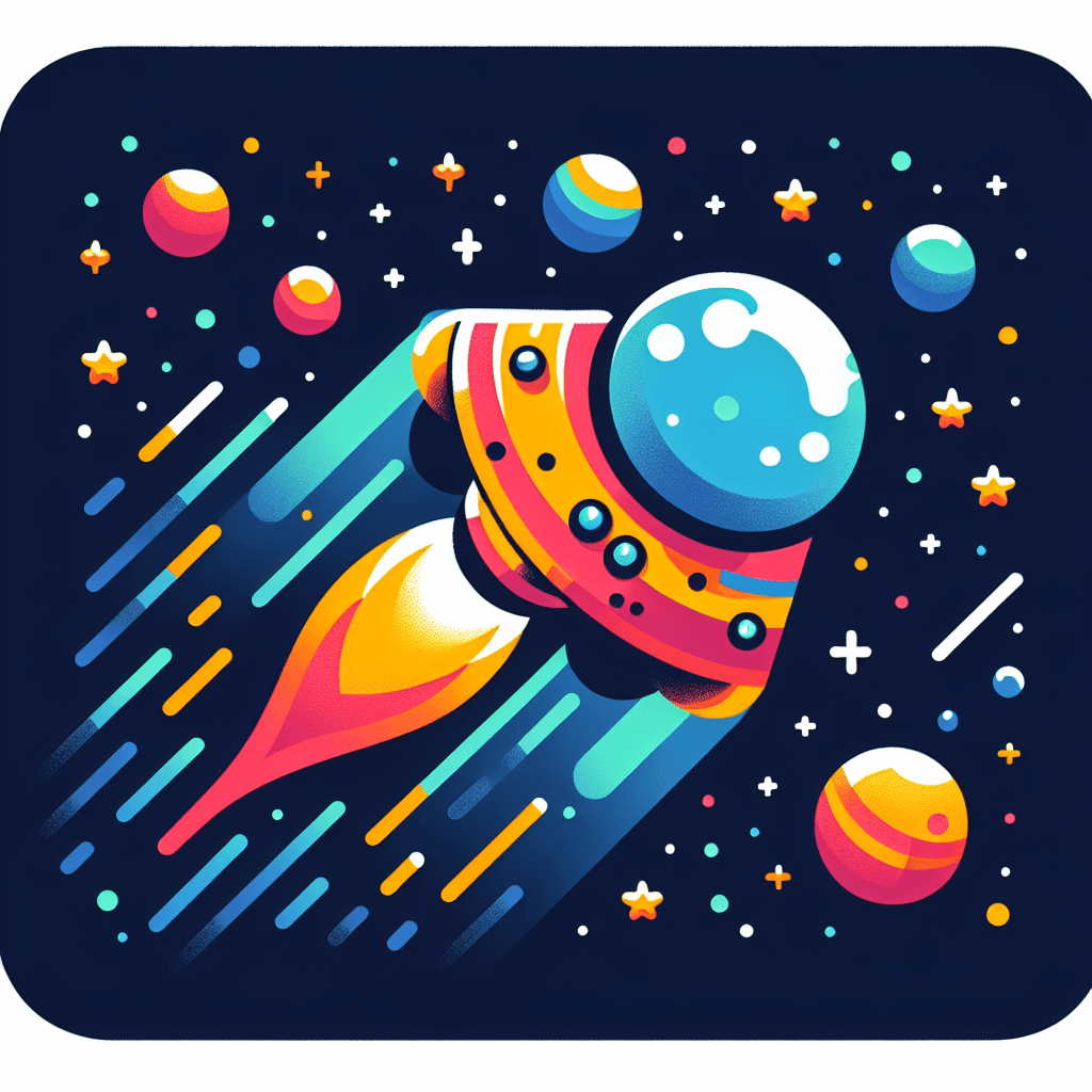 Adventurous Spaceship Numbered Painting Kits