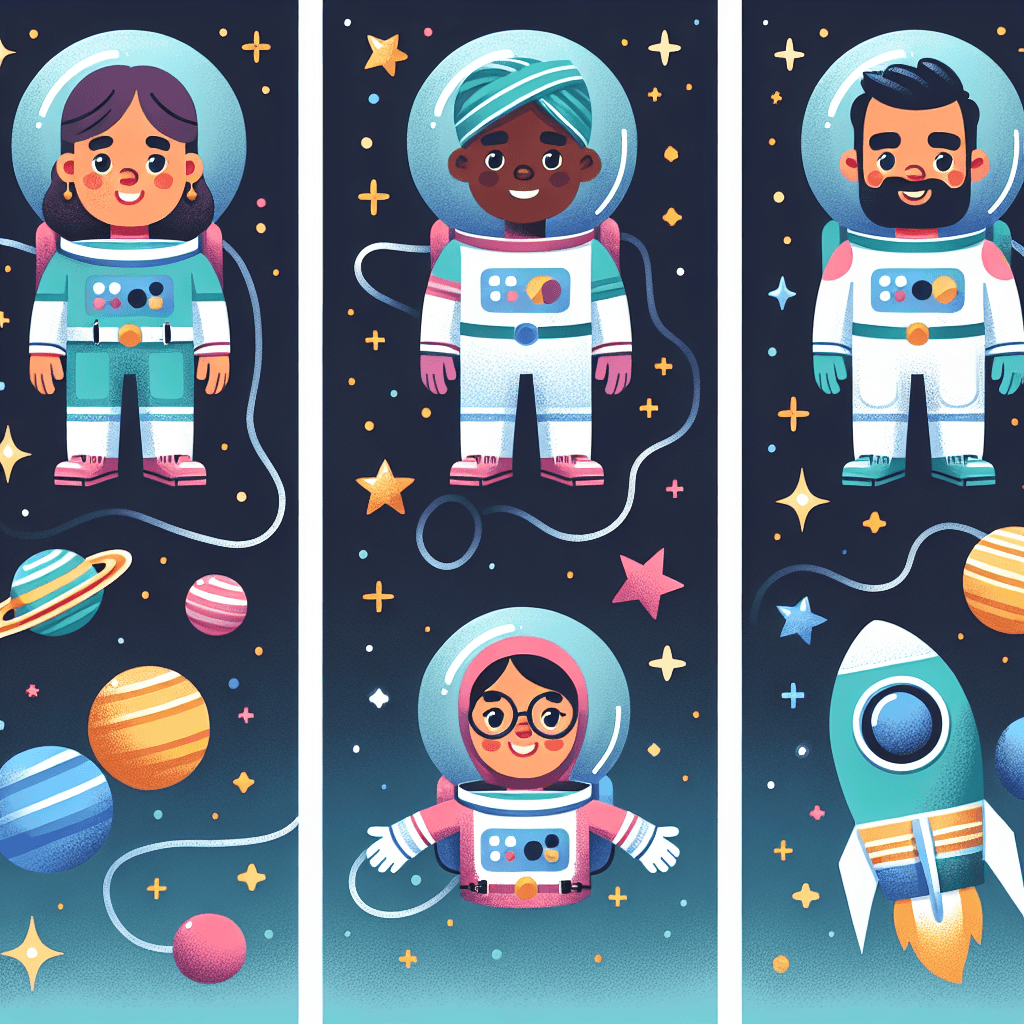 Adventure Seekers: Space Explorers Numbered Painting Kits