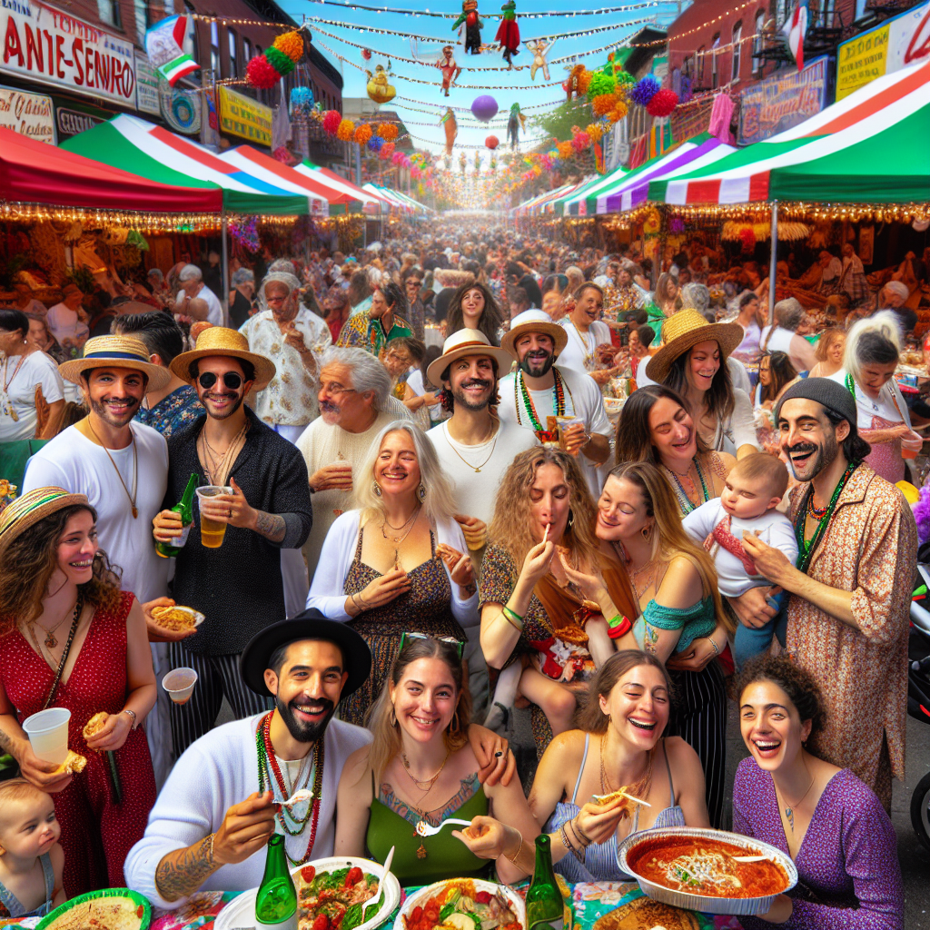 Festival Of San Gennaro - USA Paint By Numbers Kits