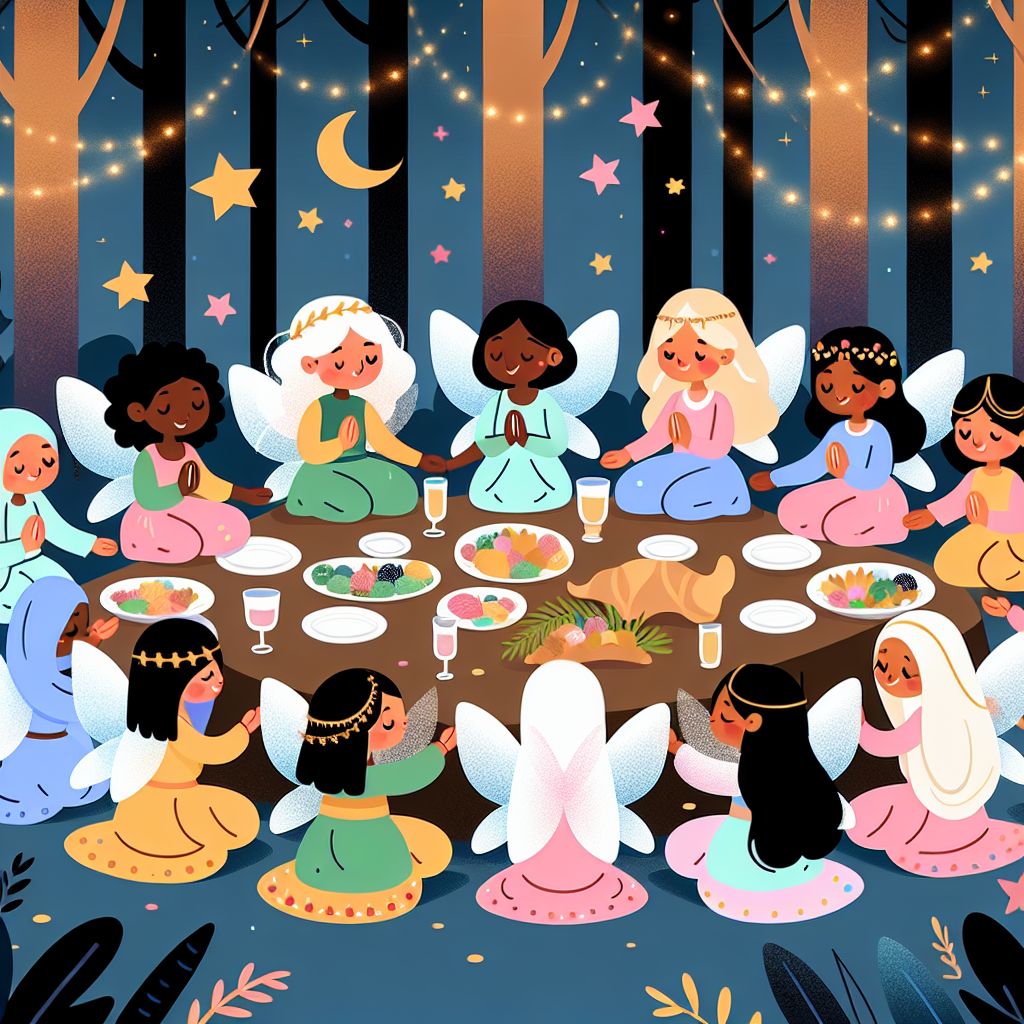 Fantastical Fairy Feast Paint By Color