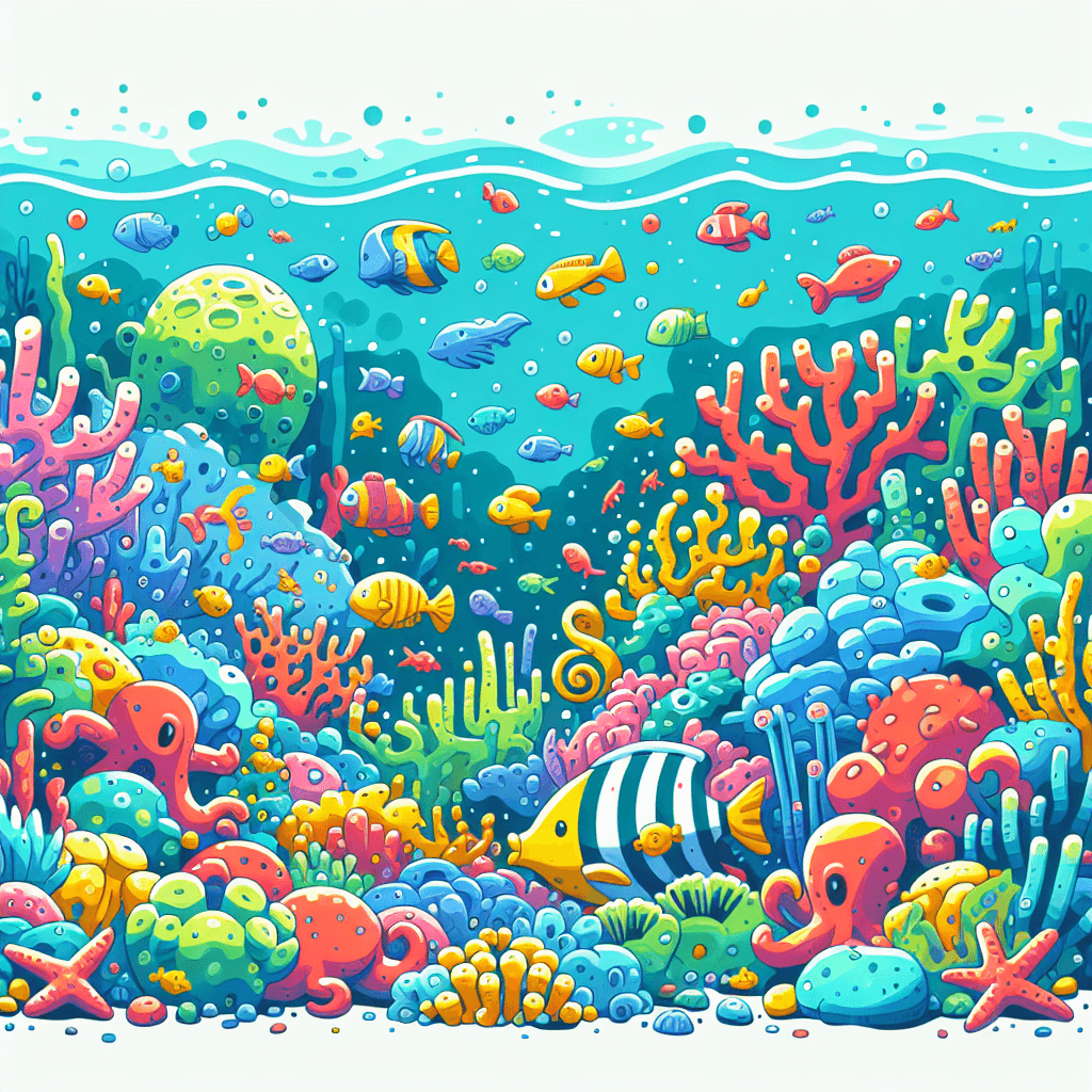 Undersea Utopia Paint By Numbers