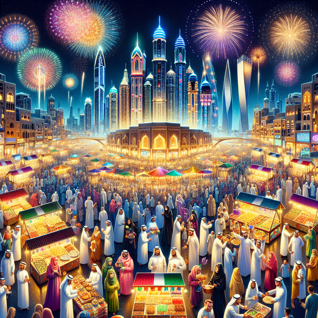 Eid Festival - United Arab Emirates Paint By Numbers Art