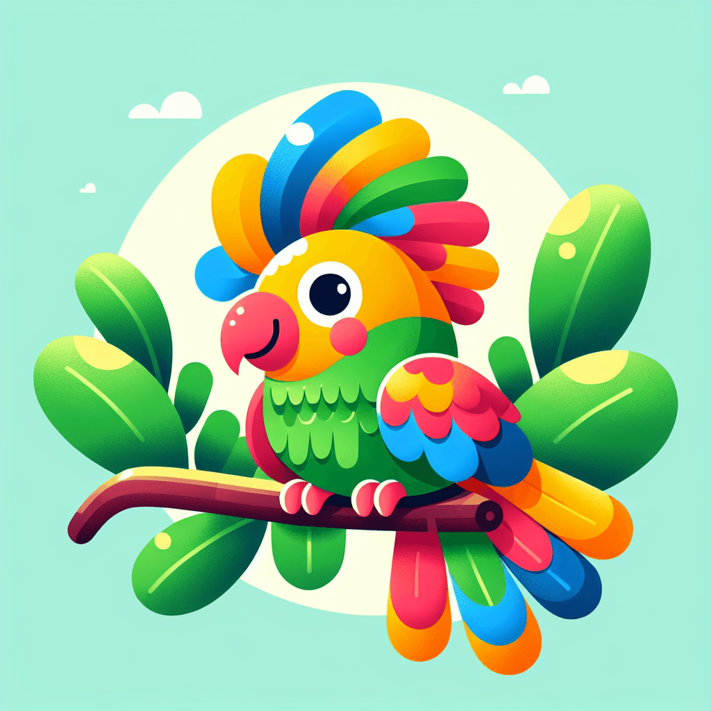 Creative Colorful Parrot Paint By Numbers Kits