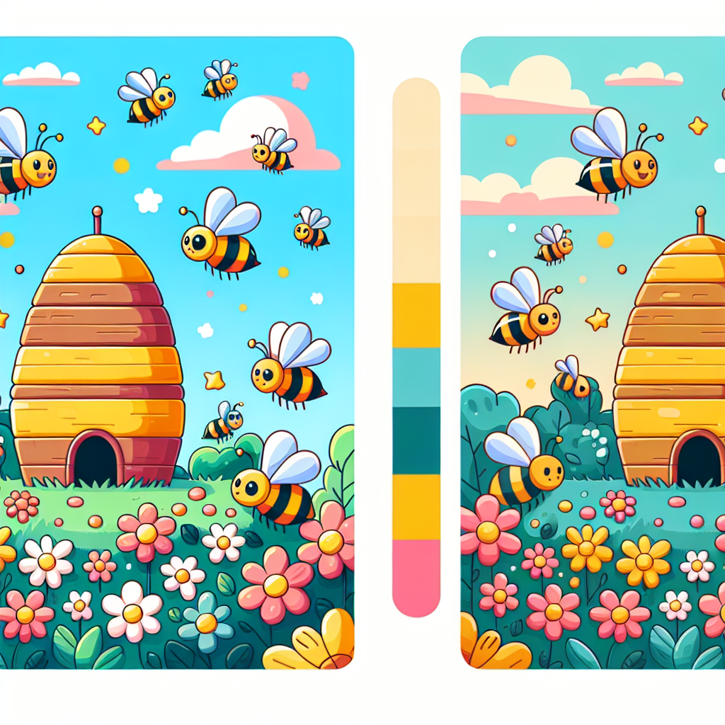 Busy Beehive Exploration Paint By Numbers Kits