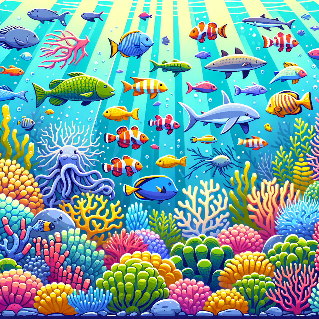 Radiant Reef Rendezvous Paint By Number