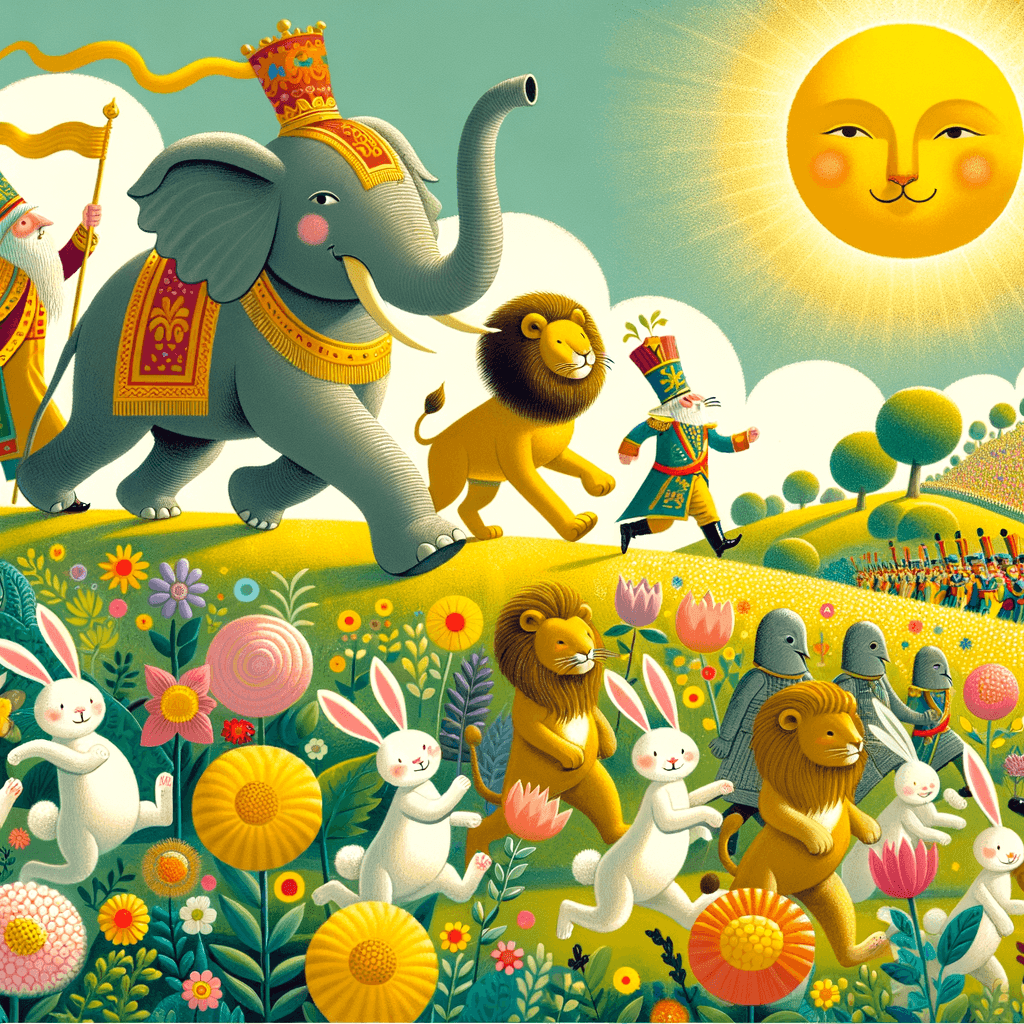 Merry Animal Parade Paint By Number