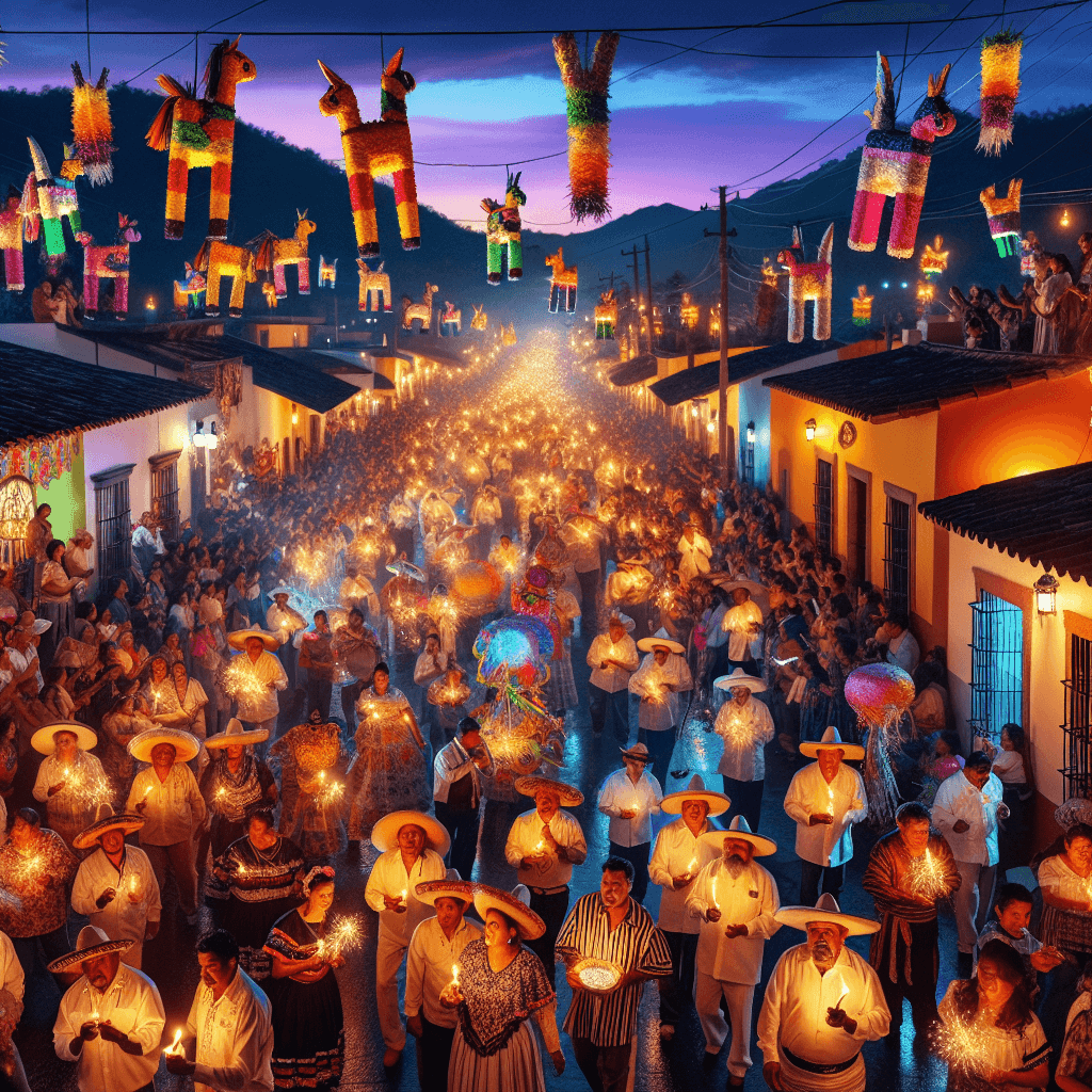 Las Posadas - Mexico Paint By Numbers Art