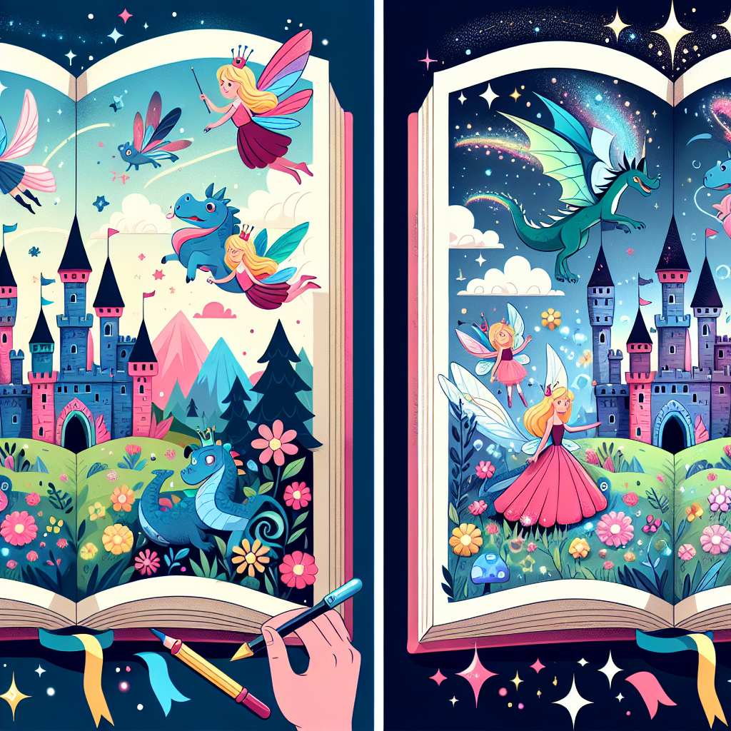 Fairytale Storybook Number Painting