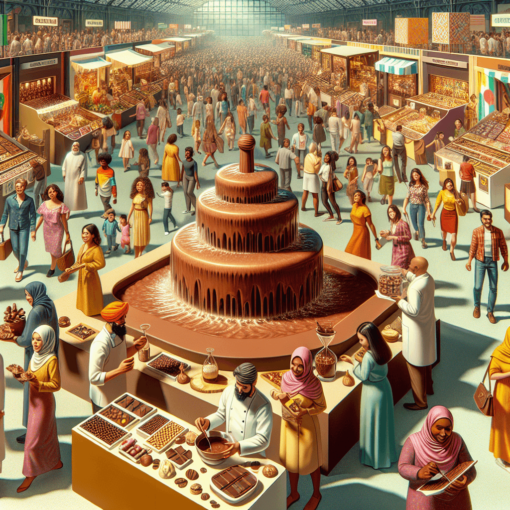 World Chocolate Festival Number Painting