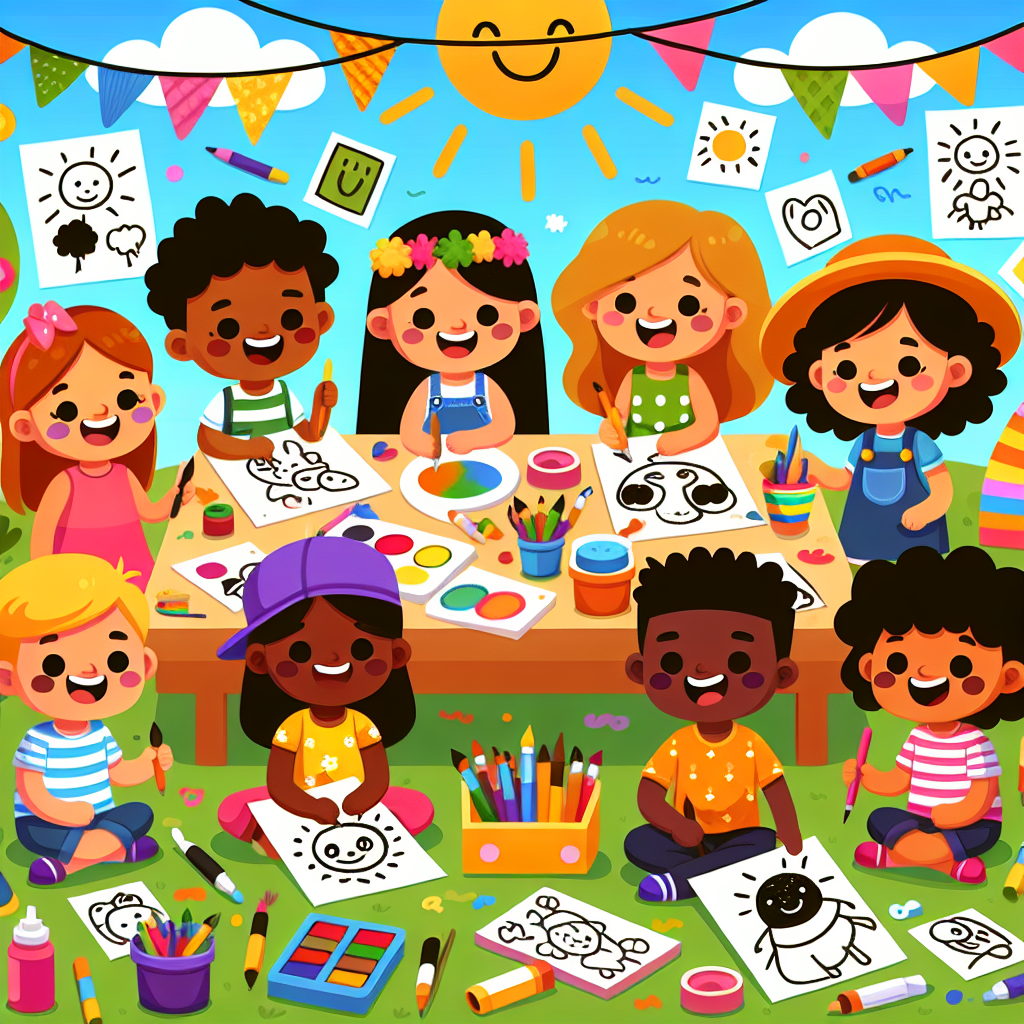 Doodle Art Party Paint By Numbers