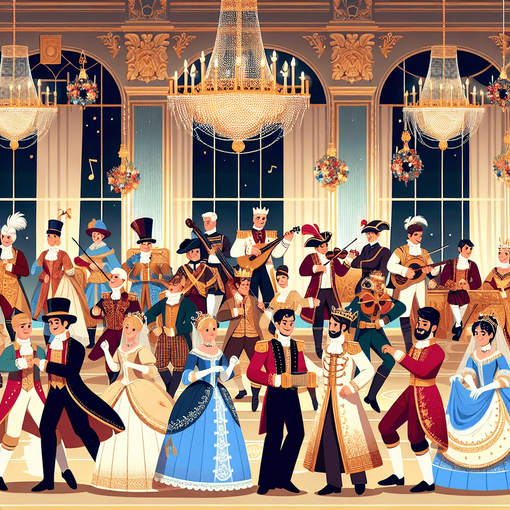 Royal Court Festival Painting By Numbers Kit