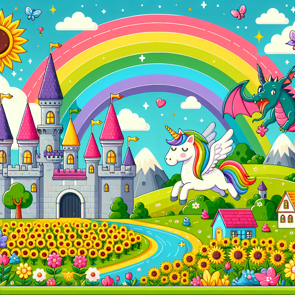 Dreamy Fairytale Land Painting Number Kit