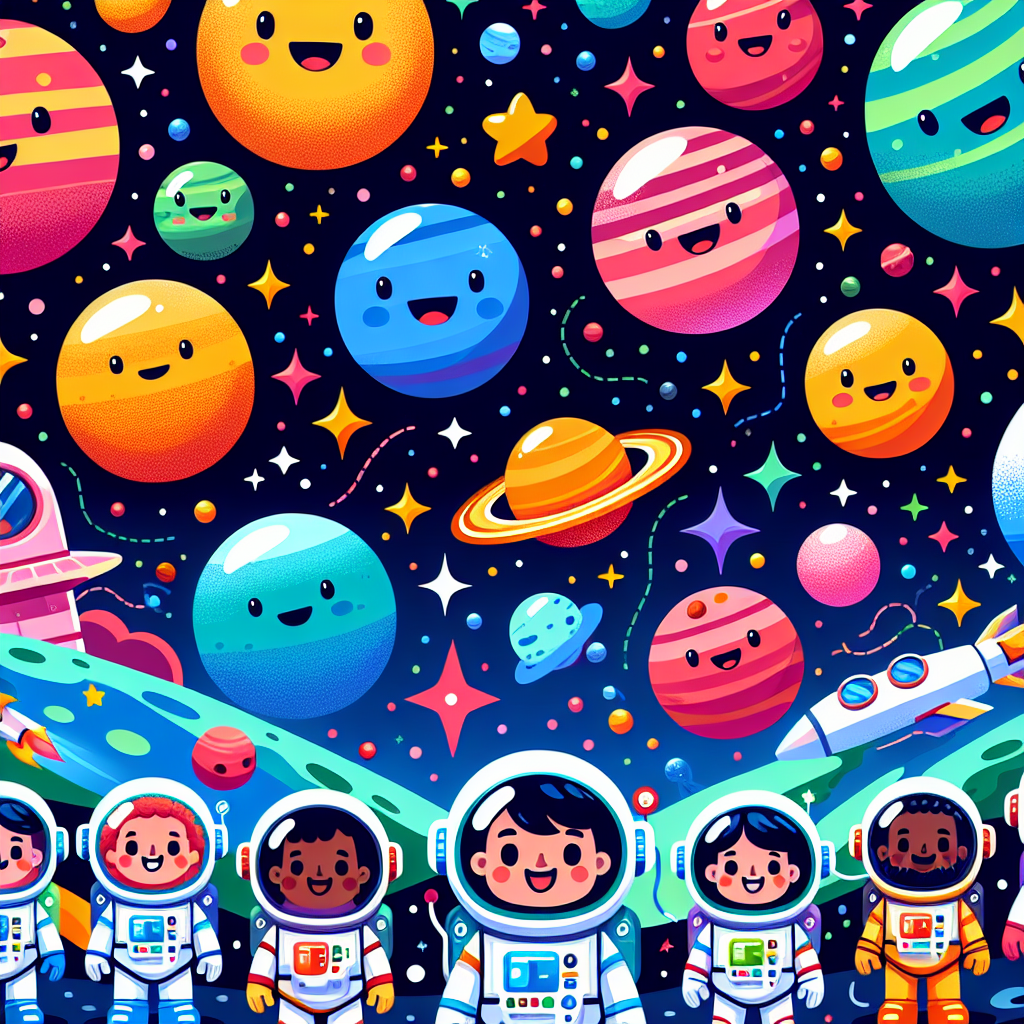 Artistic Space Journey Painting By Numbers Kit