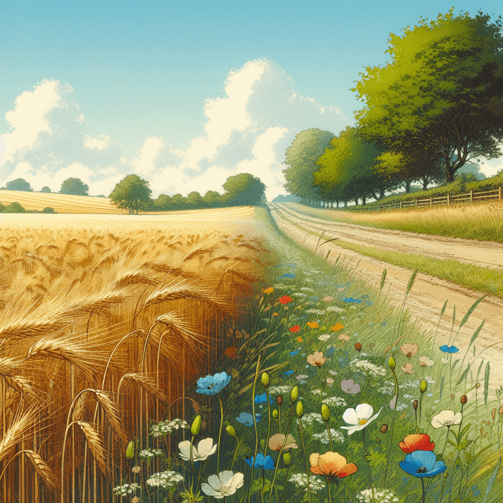 Nostalgic Country Lane Paint By Numbers Art