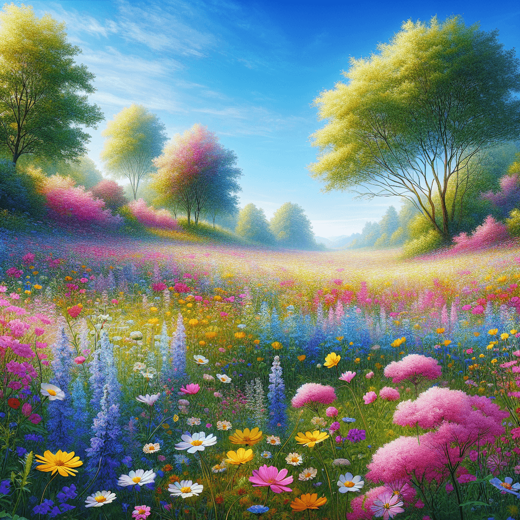 Serene Meadow Retreat Paint By Number