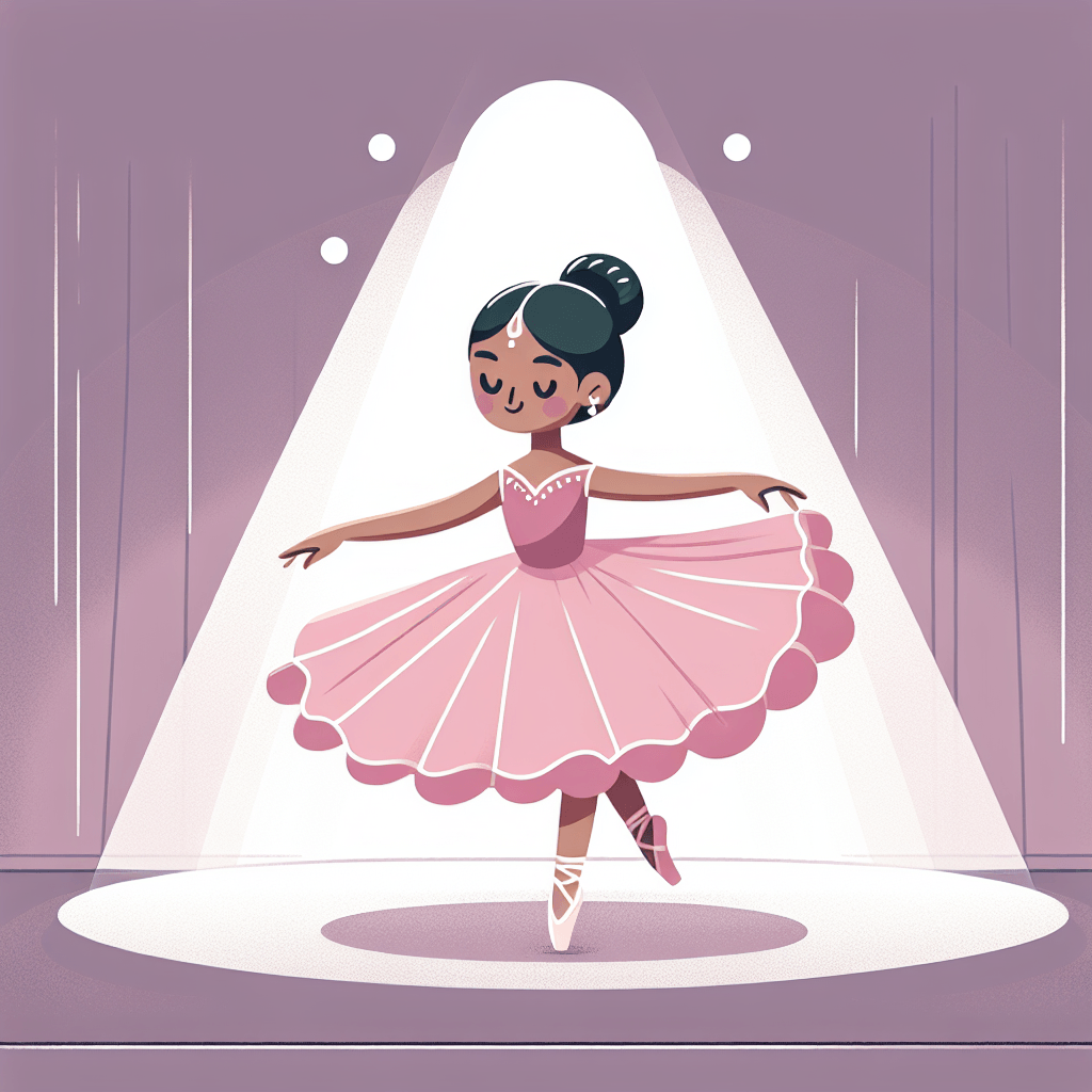 Twirling Ballerina Paint By Numbers Art