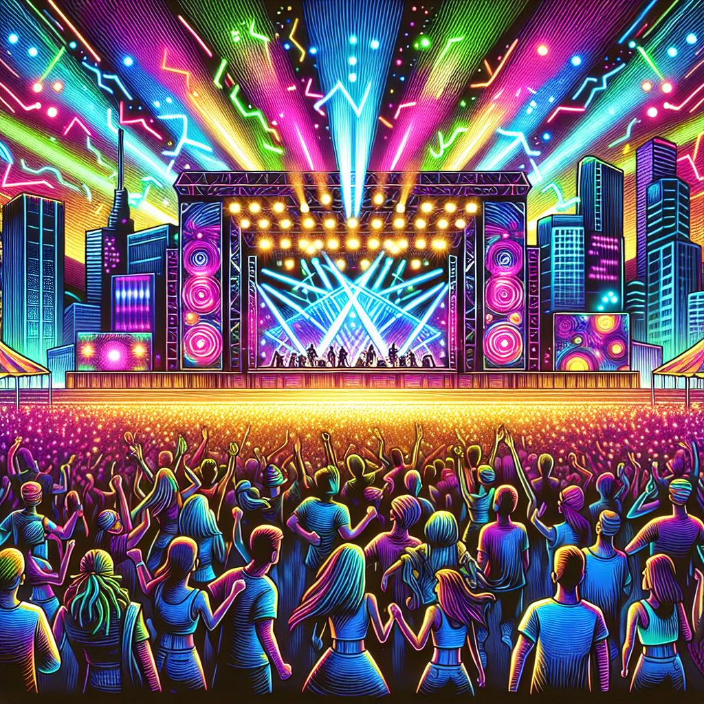 Ultra Music Festival - Miami Number Painting