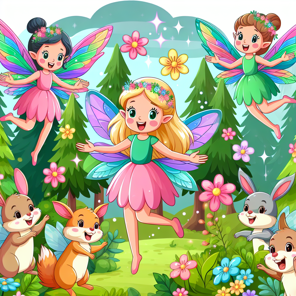 Adventurous Forest Fairies Painting Number Kit