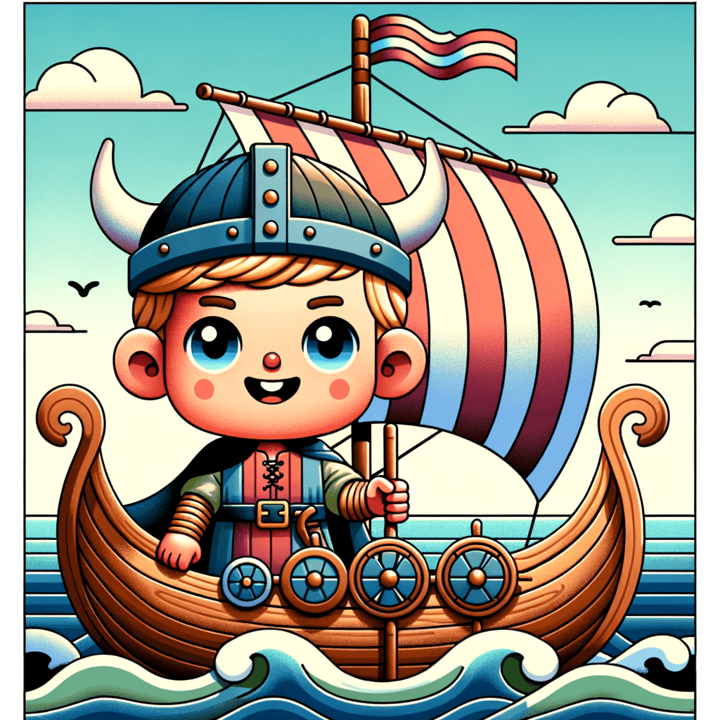 Viking Ship Adventure Numbered Painting Kits