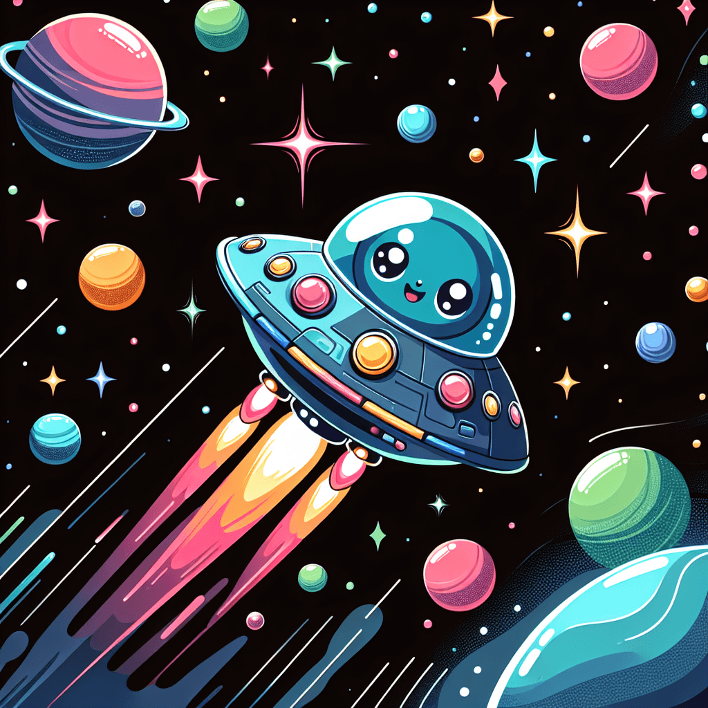 Exciting Outer Space Adventure Paint By Numbers Kits