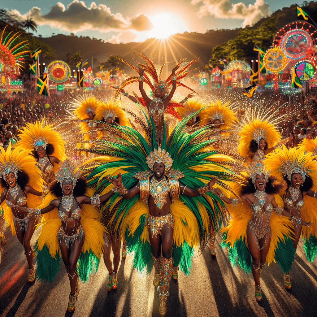 Jamaica Carnival - Jamaica Paint By Numbers