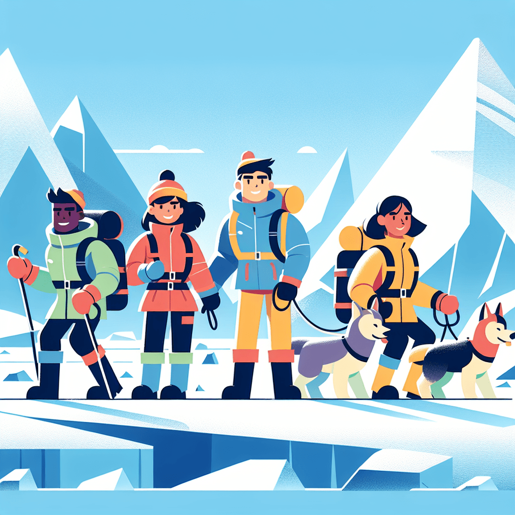 Frozen Glacier Expedition Paint By Number