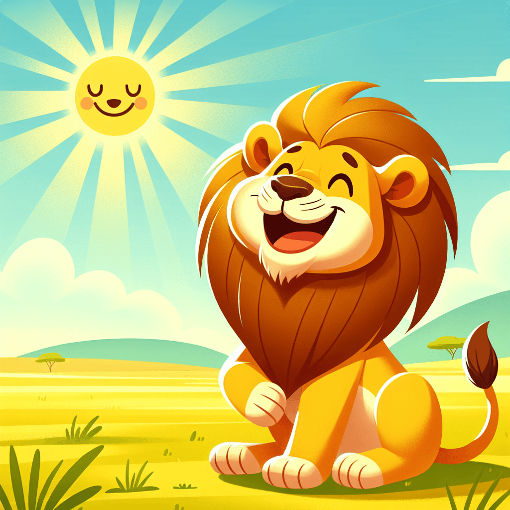 Joyful Lion Painting Number Kit
